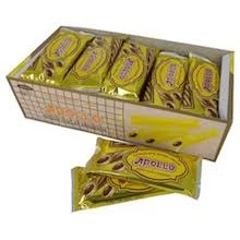 30 Packs Apollo Wafer Chocolate