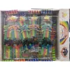 40 Pcs Sanwa Rainbow Sour Belt 8g Each