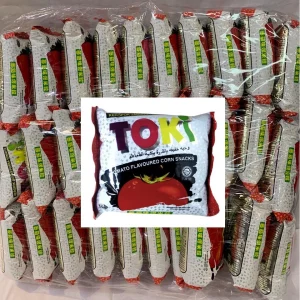 30 Packs Toki Tomato Corn Snack 14g Each