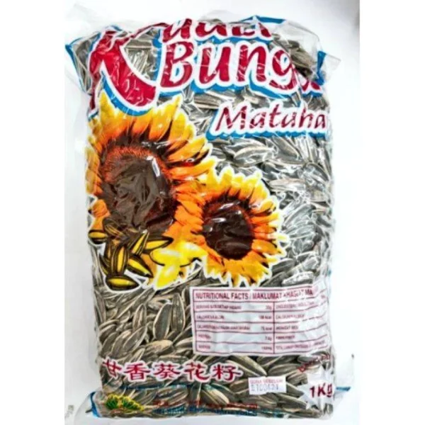 1kg Premium Kin Sang Large Original Sunflower Seeds