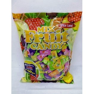 450 Pcs Vita Land Vitaland Assorted Mix Fruit Candy 1,4kg