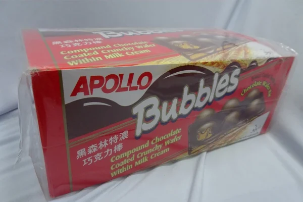 24 Packs Apollo Bubbles Chocolate Wafer 32g