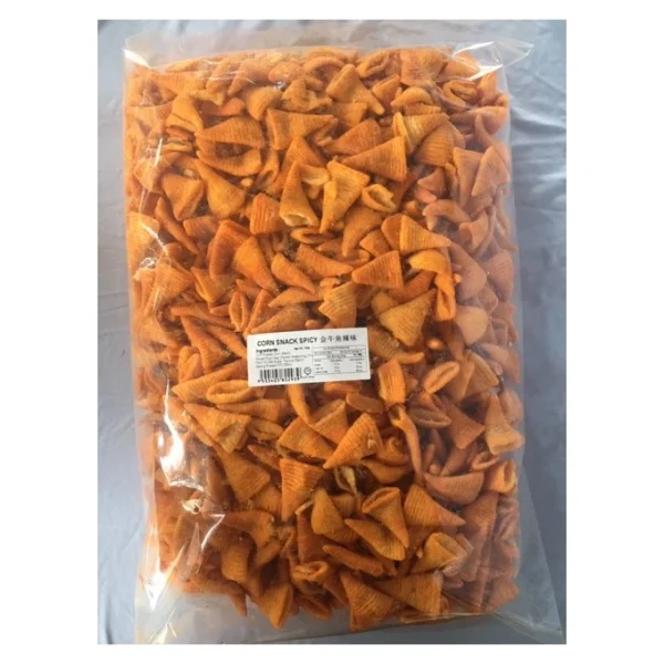 200g Spicy Corn Snack Crispy Cone Shape