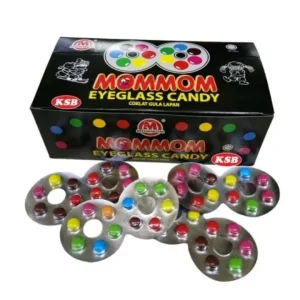 40 Pcs Childhood Mommom Eyeglass Chocolate Candy 320g